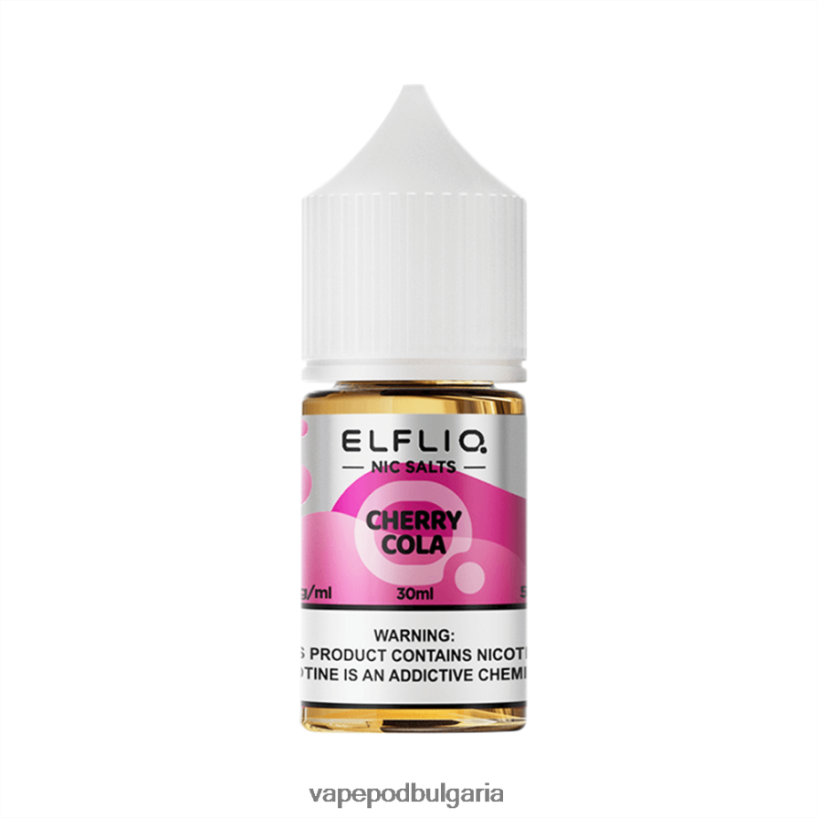 черешова кола 68BX8414 ELFBAR ELFLIQ Nic Salt 30ml