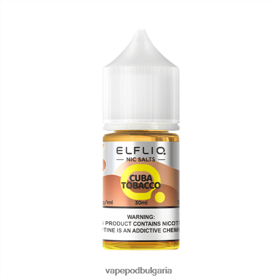 Куба тютюн 68BX8416 ELFBAR ELFLIQ Nic Salt 30ml