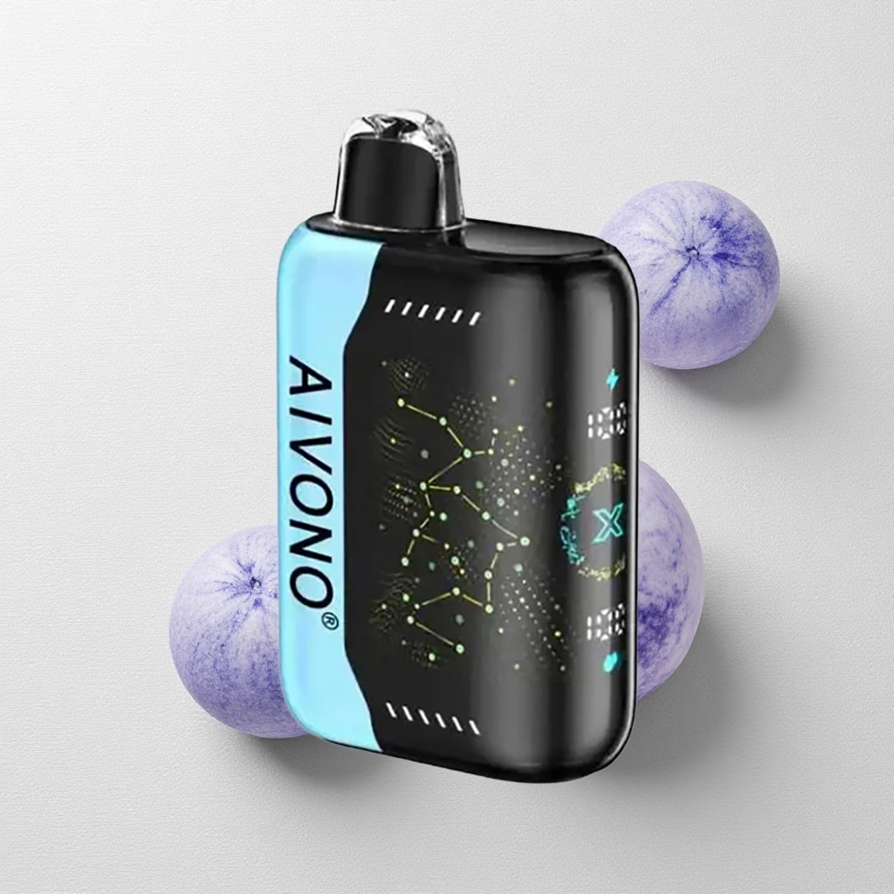 Aivono Aim Boom 25000 Puffs Синьо Малинов Лед 0% никотин 650mAh