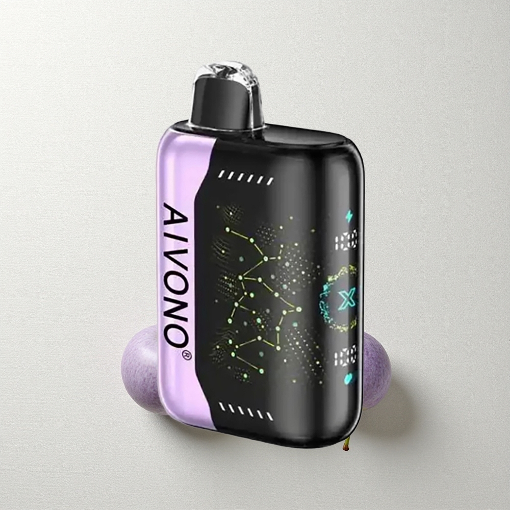 Aivono Aim Boom 25000 Puffs Зелена Ябълка Грозде 650mAh Без Никотин