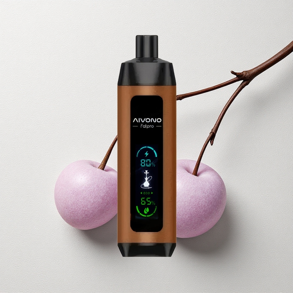 Aivono Aim Fatpro 22000 Puffs Черешова Малина 5% Никотин 600mAh