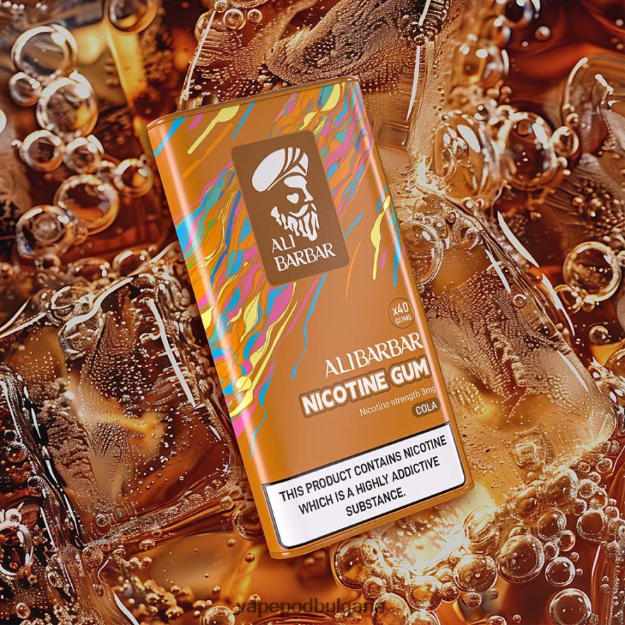 Vape Bg - Alibarbar никотинова дъвка праскова B608V0102