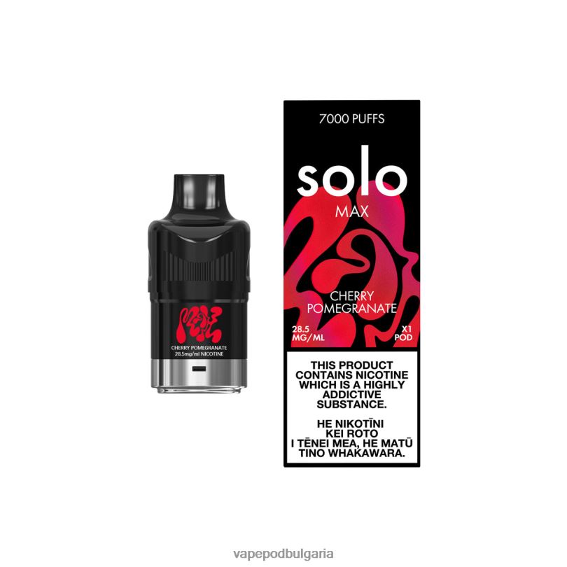 Vape Течности - Solo MAX под 2VVB483 черешов нар