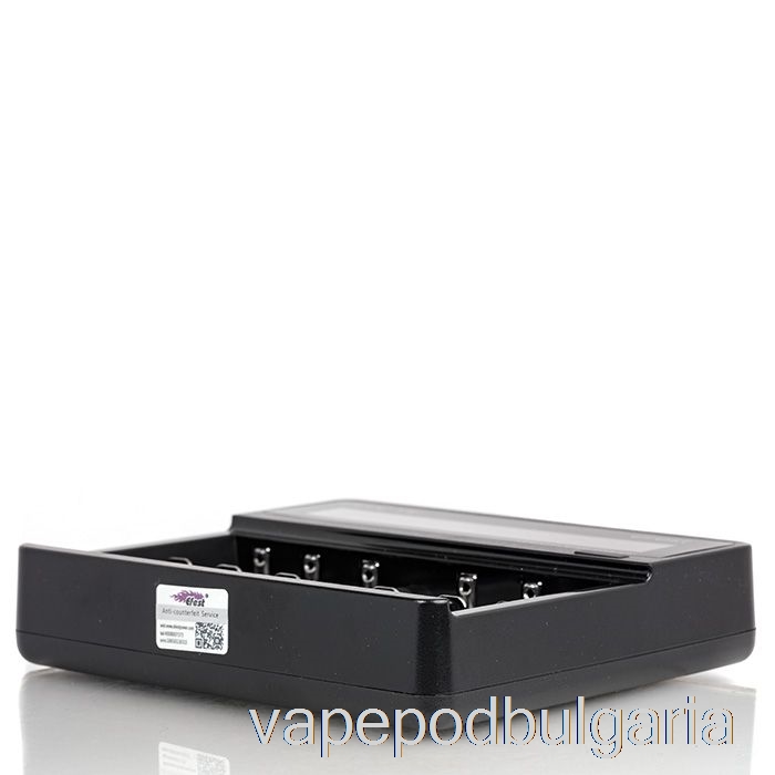 Vape Bulgaria Efest Luc V6 6-bay Lcd универсално зарядно