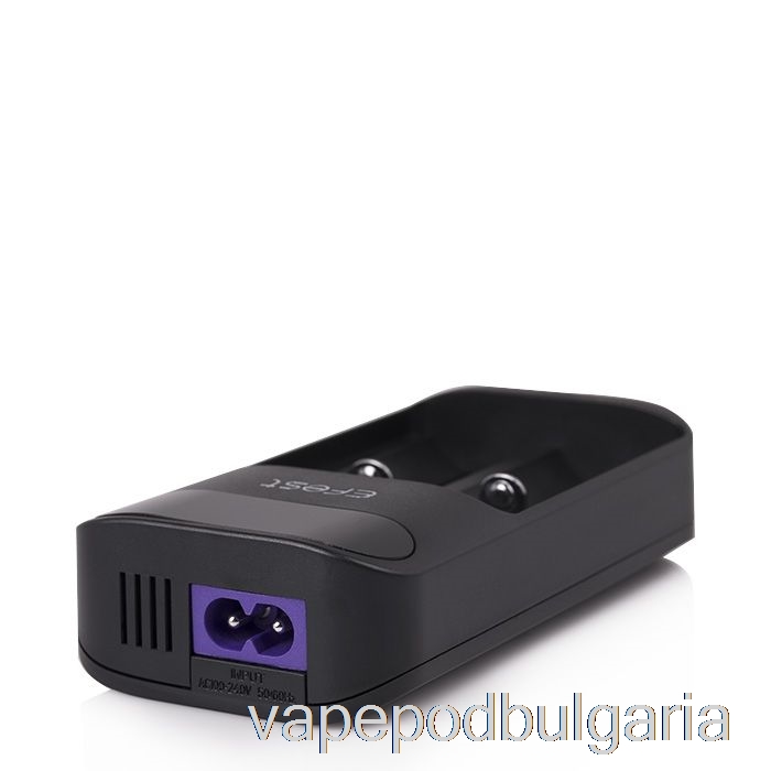 Vape Bulgaria Efest Lush Q2 2-bay Intelligent Led зарядно за батерии