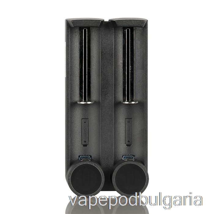 Vape 10000 Дръпки Efest Slim K2 зарядно устройство за батерии с два слота