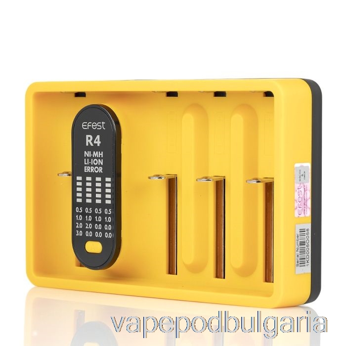 Vape Течности Efest Imate R4 Intelligent Qc зарядно устройство