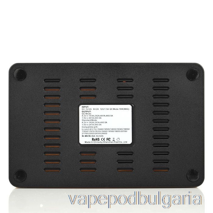 Vape Течности Efest Imate R4 Intelligent Qc зарядно устройство