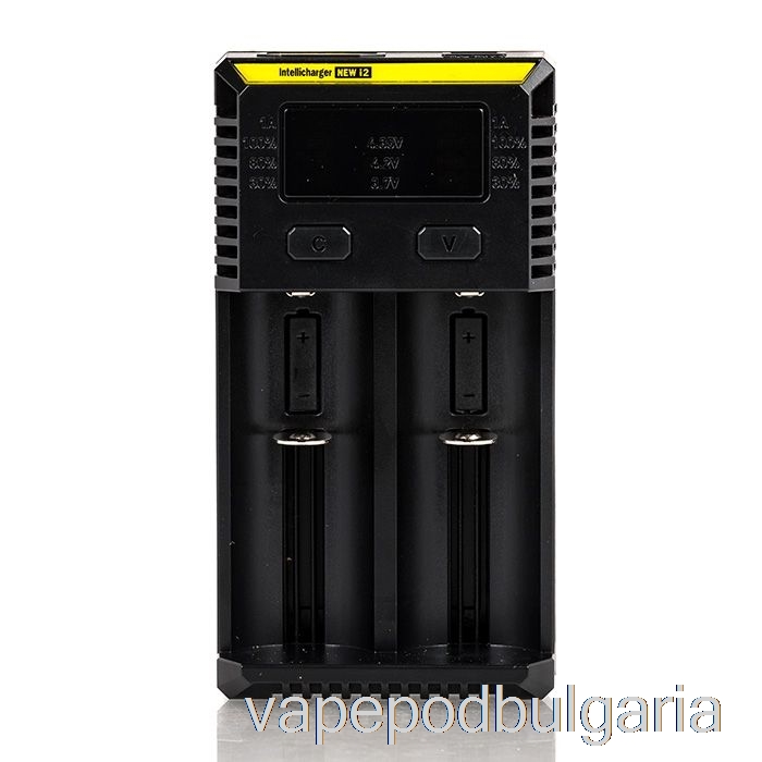 Vape 10000 Дръпки зарядно за батерия Nitecore I2 (2-bay)