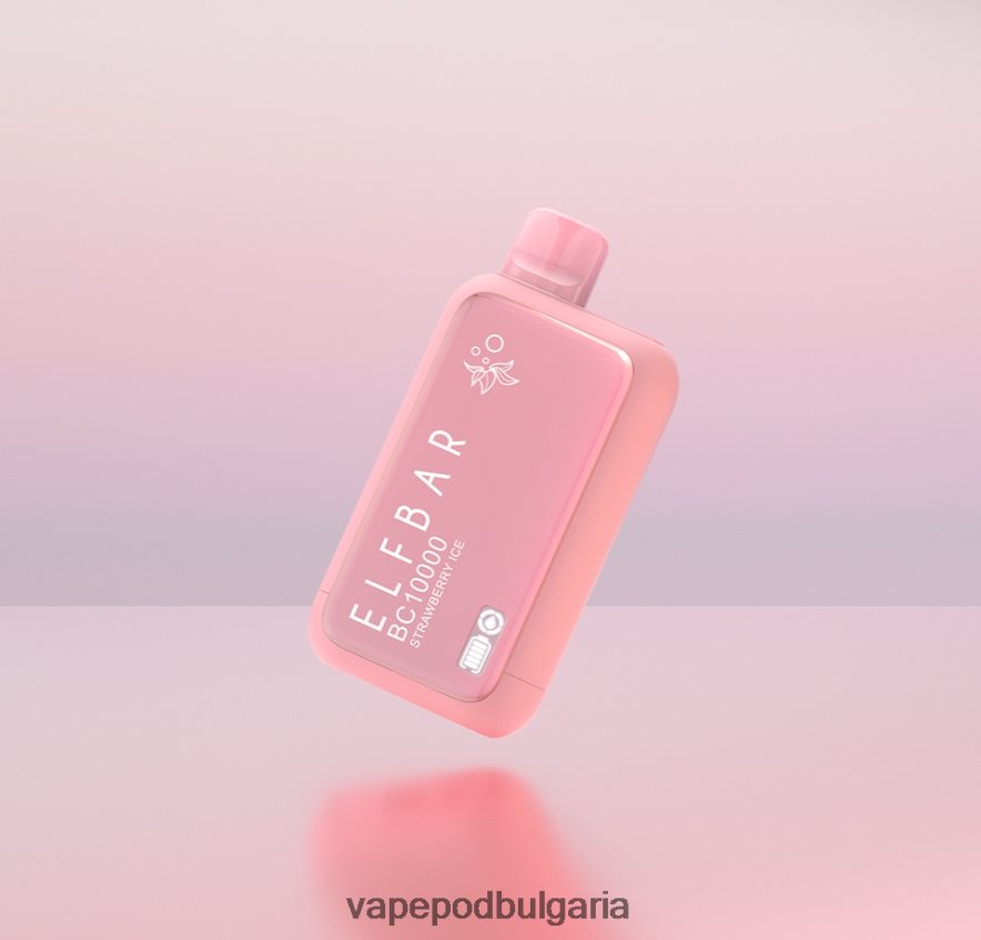 TH4R4816 ELFBAR BC10000 вейп динмол издание за еднократна употреба ягодов лед | Vape Bulgaria