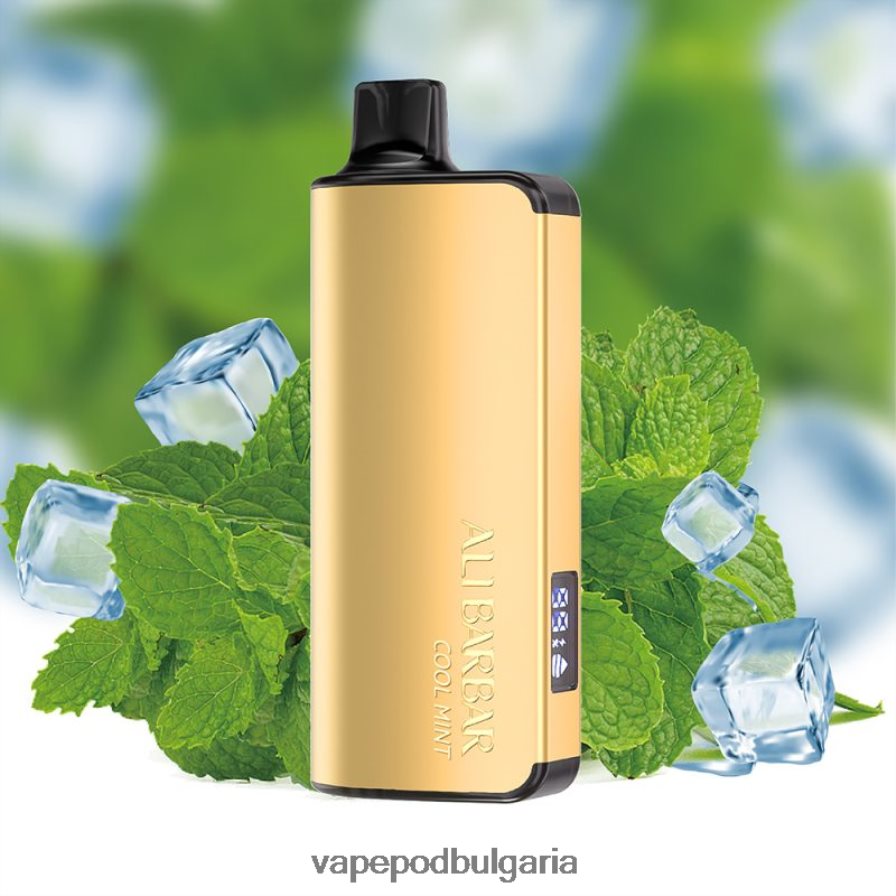 Vape Течности - Alibarbar Ingot 20000 вейпове за еднократна употреба хладна мента B608V035