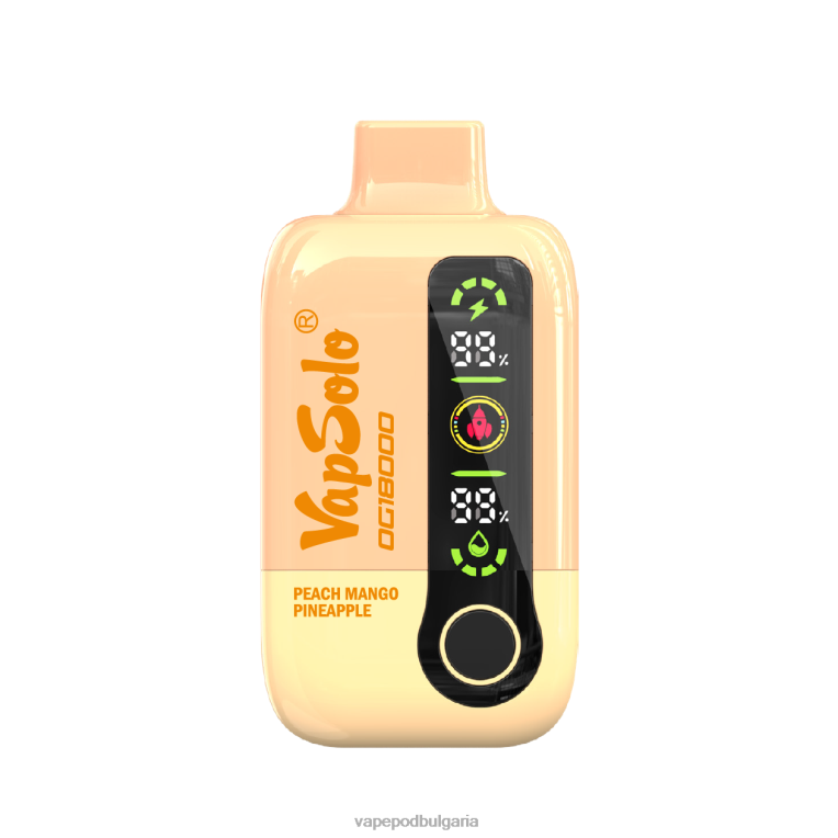 Vape Течности - праскова манго ананас B2T605 VapSolo dg18000