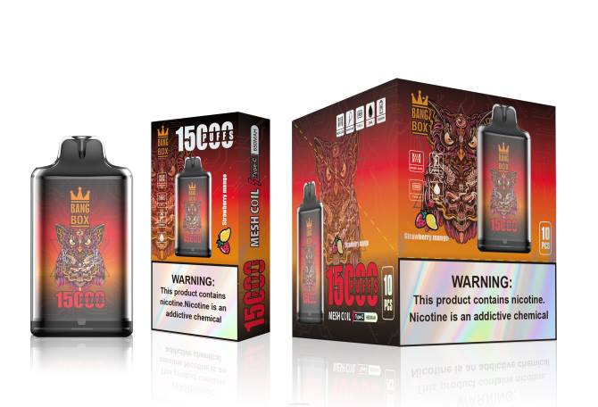 Vape Течности - Bang Box s1-15000 впръсквания 2TZH101 ягода манго