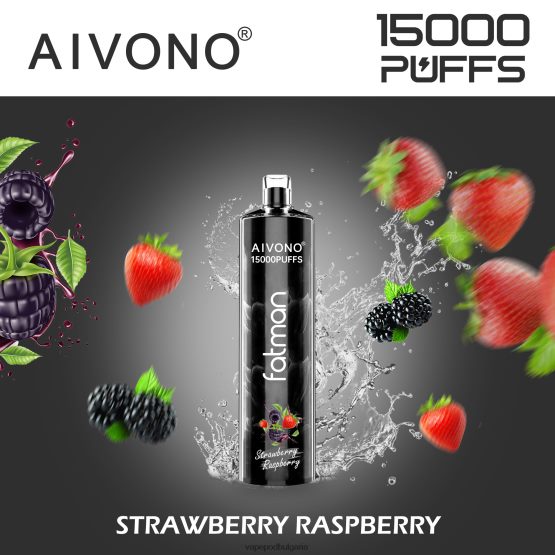Vape Bg - ягода малина Aivono FATMAN 15 000 0V062R15