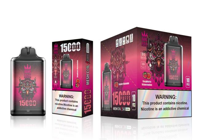 Vape Bg - Bang Box s1-15000 впръсквания 2TZH105 малинова диня