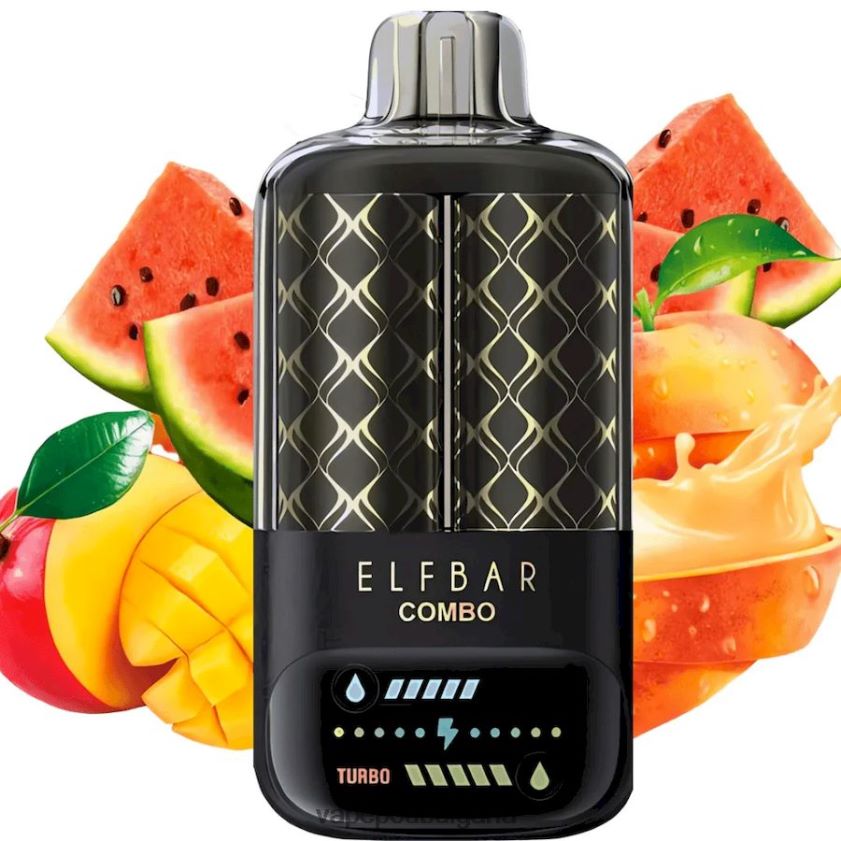Vape Bg - Elf Bar Combo 25 000 праскова манго и диня 4V448L6