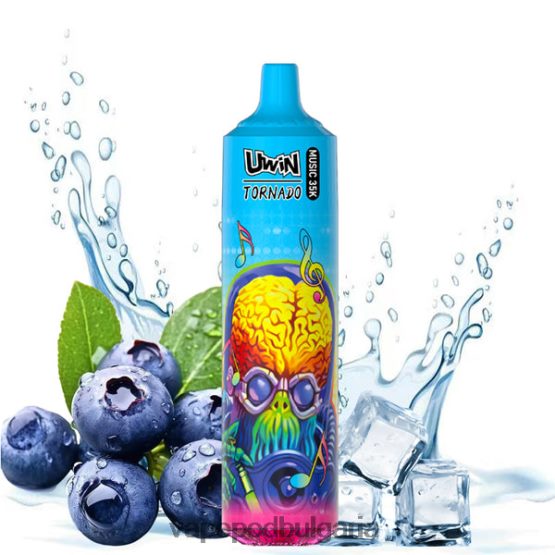Vape Bg - боровинка върху лед UWIN CRYSTAL 35k вейп за еднократна употреба 0V062R384