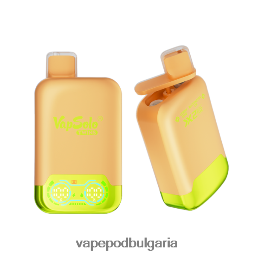 Vape Bg - Vapsolo TWINS вейп за еднократна употреба сладолед от лимонов лайм и диня B608V0141