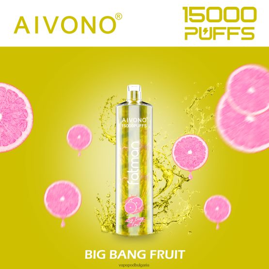 Vape Bulgaria - голям взрив плод Aivono FATMAN 15 000 0V062R16