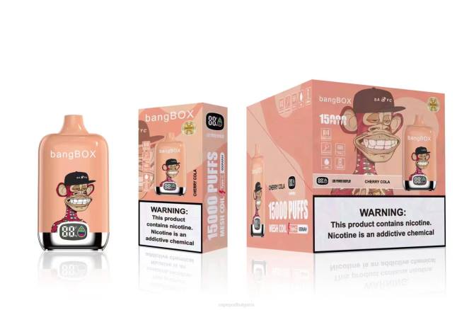 Vape Bulgaria - Bang Box 15000 впръсквания 2TZH40 черешова кола