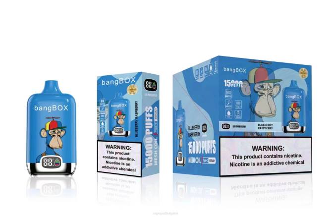 Vape Bulgaria - Bang Box 15000 впръсквания 2TZH46 боровинка малина