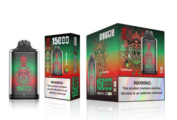 Vape Bulgaria - Bang Box s1-15000 впръсквания 2TZH100 ягодово киви