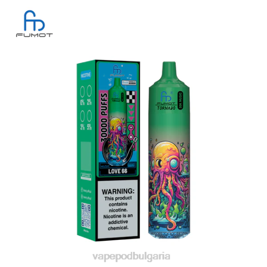 Vape Bulgaria - Fumot Tornado 30k музика любов 66 RH24216