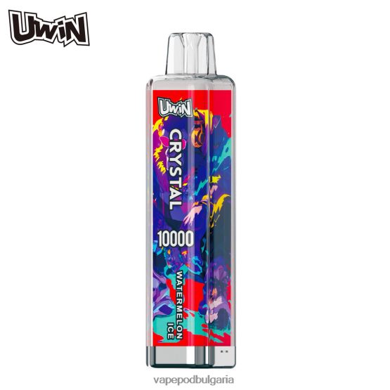 Vape Bulgaria - лед от диня UWIN CRYSTAL 10000 вейпове за еднократна употреба 0V062R370