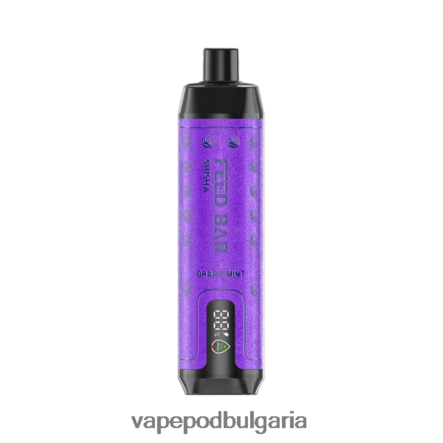 Vape Bulgaria - Vapsolo SHISHA вейп за еднократна употреба гроздова мента B608V0118