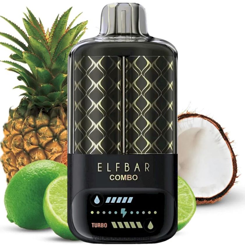 Vape Течности - Elf Bar Combo 25 000 лайм и ананас 4V448L5