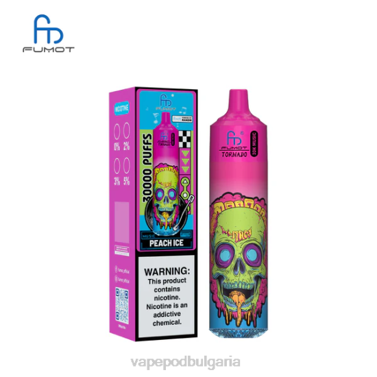 Vape Течности - Fumot Tornado 30k музика прасковен лед RH24220