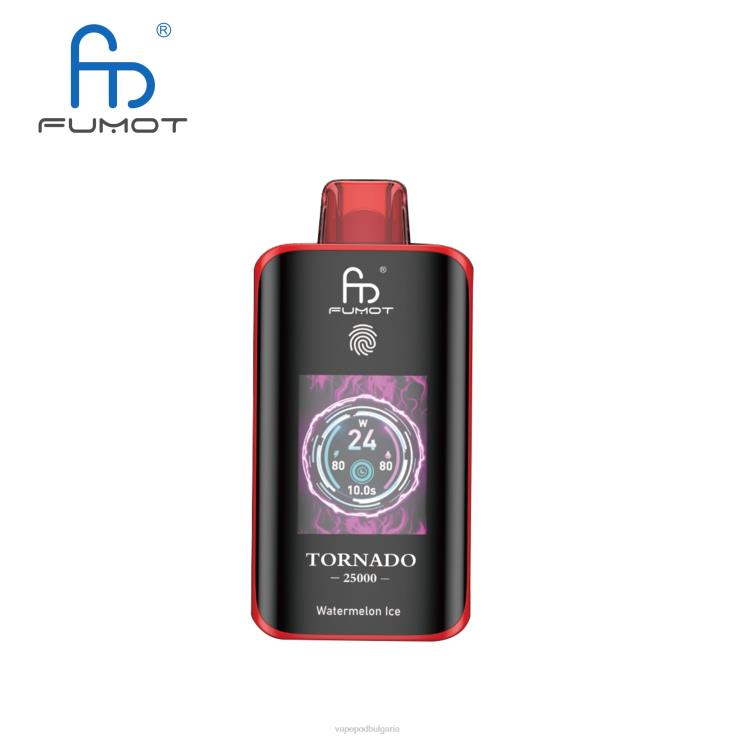 Vape Bg - лед от диня Fumot Tornado 25000 вейпове за еднократна употреба F6FBF12