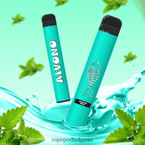 Vape Течности - хладна мента Aivono AIM FISHBONE 600 0V062R278