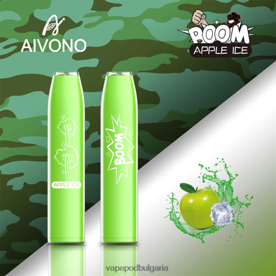 Vape Bg - ябълков лед Aivono AIM BOOM 600 0V062R354