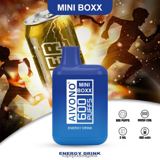 Vape Bg - енергийна напитка Aivono AIM MINI BOXX 600 0V062R237