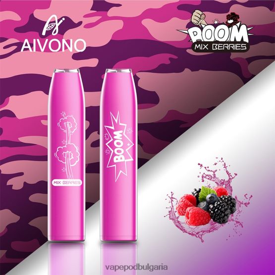 Vape Bulgaria - смесени горски плодове Aivono AIM BOOM 600 0V062R361