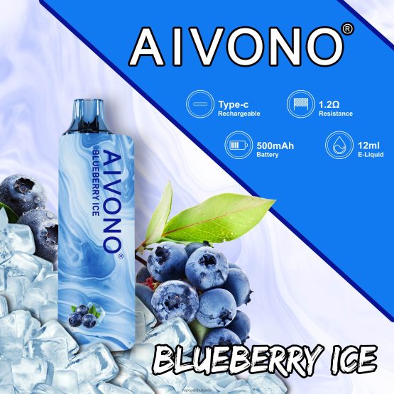 Vape Течности - боровинков лед Aivono AIM GUN 7000 0V062R104