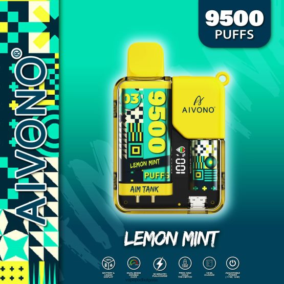 Vape Течности - лимонова мента Aivono AIM TANK 9500 0V062R35