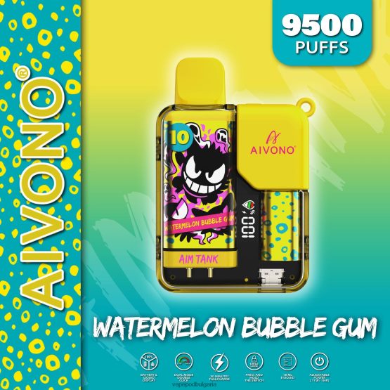 Vape Течности - дъвка от диня Aivono AIM TANK 9500 0V062R44