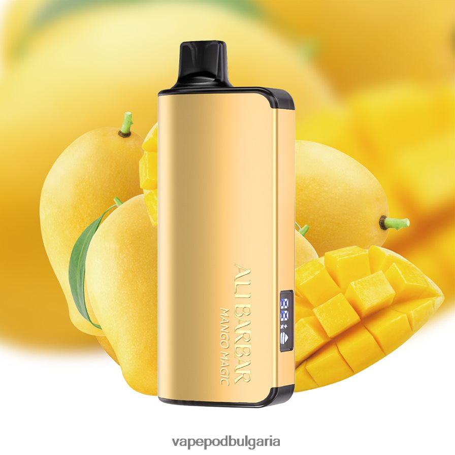 Vape Течности - Alibarbar Ingot 9000 вейп за еднократна употреба манго магия B608V029