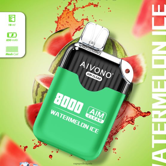 Vape Bg - лед от диня Aivono AIM CLEAR 8000 0V062R204