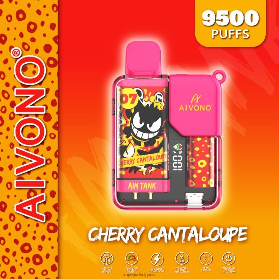 Vape Bg - черешов пъпеш Aivono AIM TANK 9500 0V062R45
