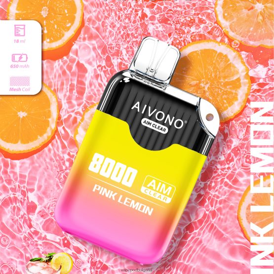 Vape Bulgaria - розов лимон Aivono AIM CLEAR 8000 0V062R211