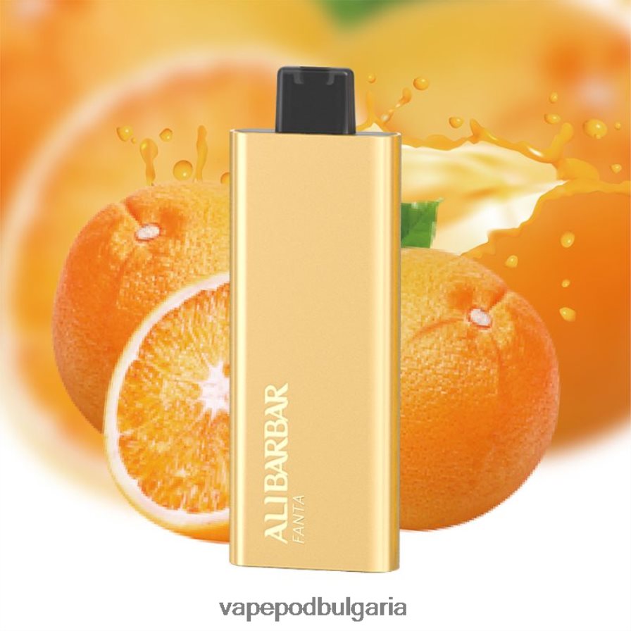 Vape Bulgaria - Alibarbar Pandora 7000 вейпове за еднократна употреба калифорнийски залез B608V052