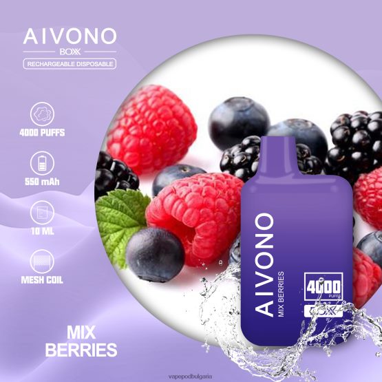 Vape Течности - смесете плодове Aivono AIM BOXX 4000 0V062R215