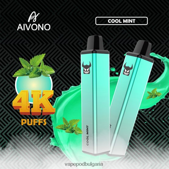 Vape Течности - хладна мента Aivono AIM FREAK 4000 0V062R254