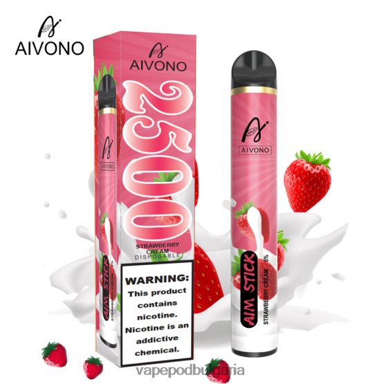 Vape Течности - ягодов крем Aivono AIM STICK 2500 0V062R155