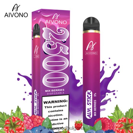 Vape Течности - смесете плодове Aivono AIM STICK 2500 0V062R158