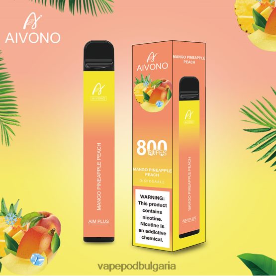 Vape Bg - манго ананас праскова Aivono AIM PLUS 800 0V062R186