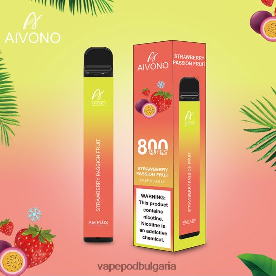 Vape Bg - ягода маракуя Aivono AIM PLUS 800 0V062R195
